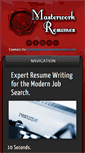 Mobile Screenshot of masterworkresumes.com